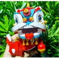 thumbnail image 4 of MOYISHI Chinese Lion Dance Building Block Set, Lucky Lion Building Kit Toy Lunar New Year Gift Holiday Home Decor for Kid Boy Girl Adult-359 PCS, 4 of 4