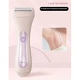 thumbnail image 3 of 2in1 Electric Bikini Trimmer for Women Electric Shaver Wet/Dry Pink, 3 of 5