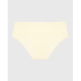 thumbnail image 5 of Ultrasoft Modal Hipster Panty with Lace Trim In Lemon Icing, 5 of 5