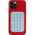 thumbnail image 2 of OCTOBUDDY - Silicone Suction Phone Case Adhesive Mount - Hands-Free, Strong Grip Holder for Selfies & Videos - Durable, Easy to Use - iPhone & Android Compatible - 2.25â€³ x 3.25â€³, Baby Blue, 2 of 4