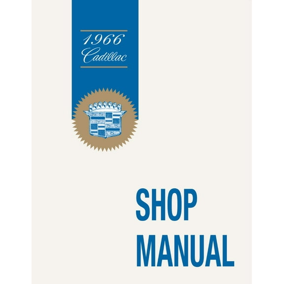 Detroit Iron OEM 1966 Cadillac Shop Manual