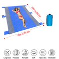 thumbnail image 2 of Manta de playa Tamaño grande 86,7 x 70,9 pulgadas Manta de picnic a prueba de arena para exteriores Alfombra de playa de nailon con 4 estacas para viajes Camping Senderismo YUNYI BRAND Deportes, 2 of 8