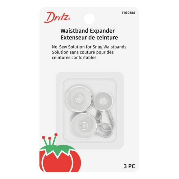 Dritz Waistband Expander Value Pack, 3 Count