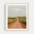 thumbnail image 2 of Farm Road, Shamrock 01 - Shamrock Texas Photography Rural Landscape Scenic Nature Minimalist Farmhouse Rustic Unframed Wall Art Print 24 x 32 inches, 2 of 13
