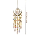 thumbnail image 4 of Spiral Garden Ornament Rainbow Pendant Pendant Rotating Wind Chime Catcher, 4 of 8