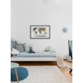 thumbnail image 4 of Marmont Hill World Map of Animals Framed Wall Art, 4 of 6