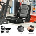 thumbnail image 5 of VEVOR Universal Forklift Seat Fold Down Forklift Seat with Adjustable Angle Back, 5 of 9