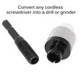 thumbnail image 4 of 0.3-3.5mm Drill Bit Adapter Replacement Hexagon Shank Metal Hex Shank Bits Converter Rotary Tool Upgrade Modified Replacing Parts, 4 of 9
