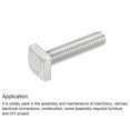 thumbnail image 5 of Cuadrada Cabeza Perno, M10x40mm Completamente Roscado 304 Inoxidable Acero Grado C Cuadrada Máquina Tornillo, 5 of 5