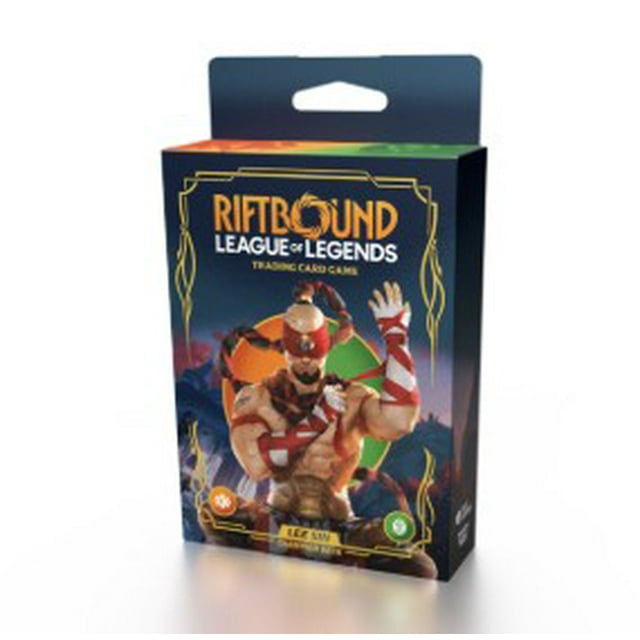Riftbound - Lee Sin Structure Deck (1 Origins Booster Pack Inside) League Of Legends