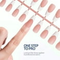 thumbnail image 3 of SheSlay Trio Flex Gel French Tip Nails | Pre-Colored Press-On Nail Extensions, 3 of 9