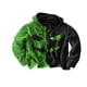 thumbnail image 1 of Sudadera con capucha de Halloween para hombre, jersey con estampado de cara de calabaza de Color cosido, chándal informal de manga larga, ropa de calle, M-4XL, 1 of 4