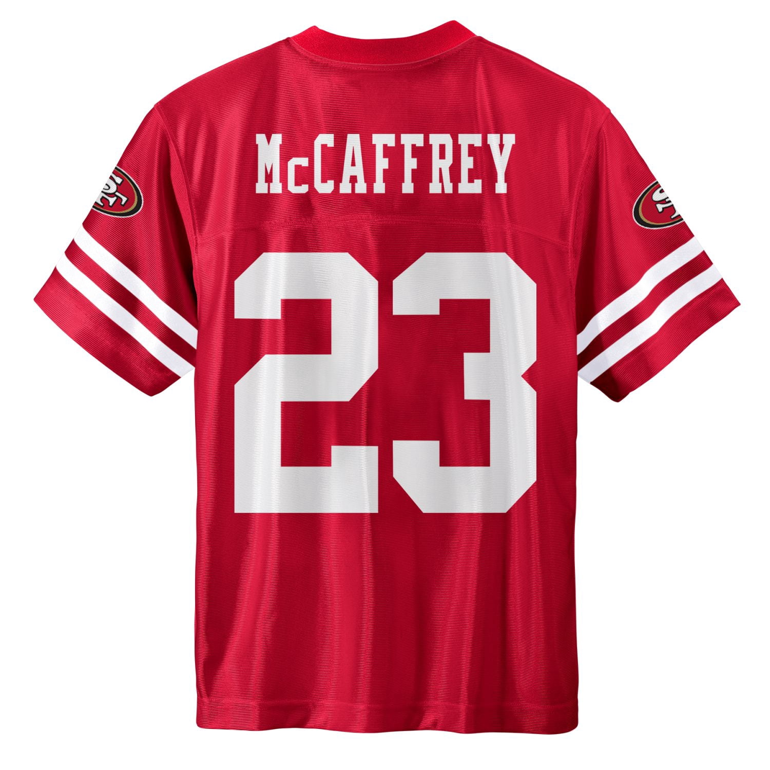 NFL SAN FRANCISCO 49ERS Boys Jersey Game Day Fan Apparel -Mccaffrey