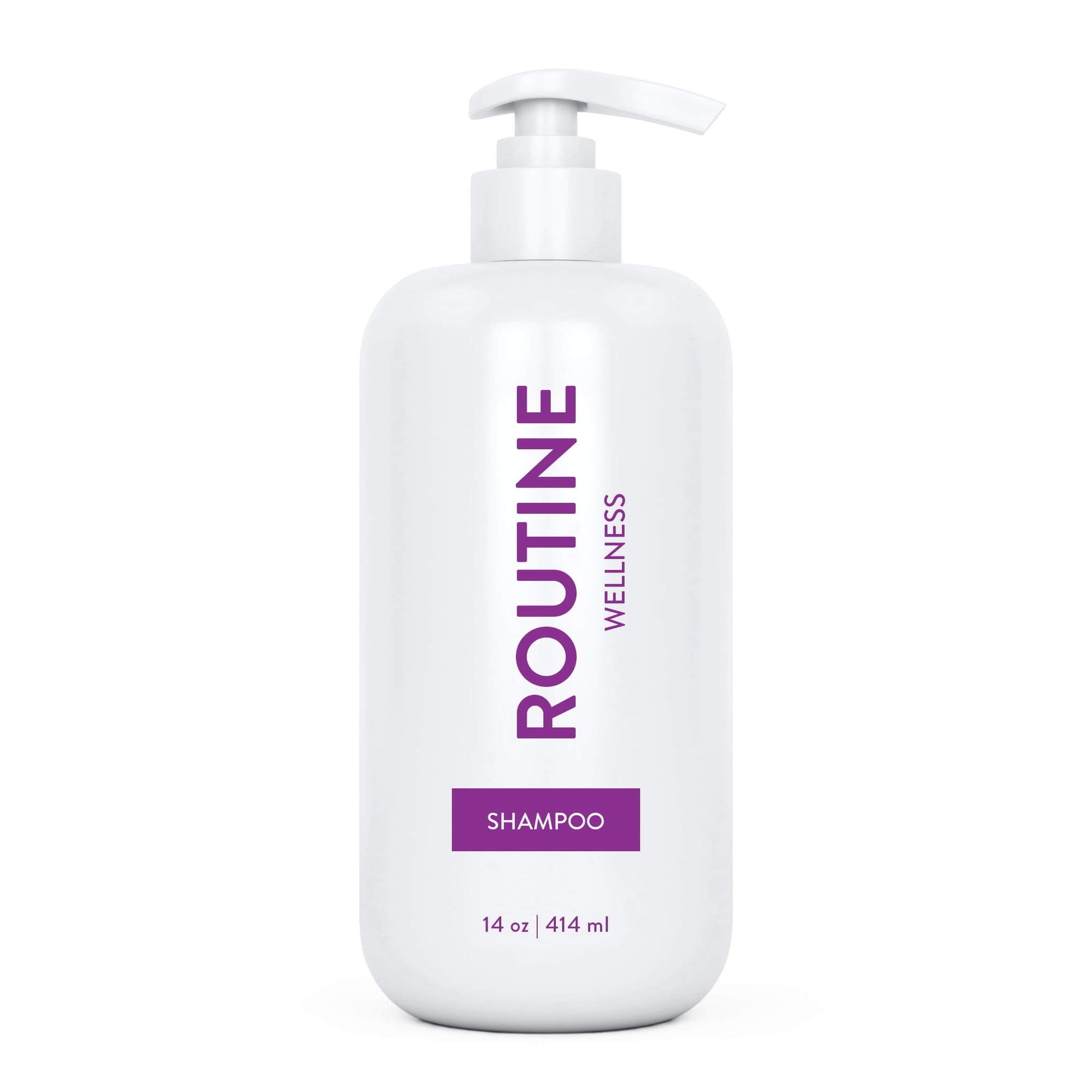 Routine Wellness Strengthening & Volumizing Shampoo for Thinning Hair - Promotes Full, Voluminous, Healthy Hair - 14 oz Rose Hips