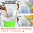 thumbnail image 2 of Smoothies Cup Eco-friendly Double Layer Silicone Slushy Ice Cream Maker For Home, 2 of 6