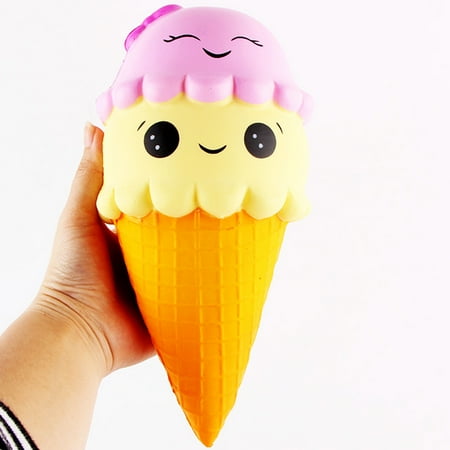Transer Exquisite Fun Ice Cream Scented Squishy Charm Slow Rising Simulation Kid Toy