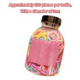 thumbnail image 3 of Laklulu 200 lazos para el pelo de bebé, lazos para el pelo de algodón sin costuras para niñas y niños, elásticos pequeños y suaves multicolores para cola de caballo, 3 of 5