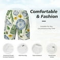 thumbnail image 4 of Kdxio Vintage Utensils Print Men'S Swim Trunks With Compression Liner 7 Inch Inseam Quick Dry Swim Shorts, 4 of 7