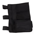thumbnail image 4 of Bedside Hanging Storage Bag, Space Saving Bedside Storage Bag Black Polyester Multipurpose Multiple Pockets Adjustable  For Dorm Rooms Bed Rails, 4 of 8