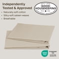 thumbnail image 2 of California Design Den Queen Size Pillow Cases 100% Cotton, Set of 2 - Soft Sateen, Fits Standard & Queen Pillows - Buttery Yellow, 2 of 7