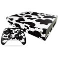thumbnail image 1 of MightySkins Carbon Fiber Skin for Microsoft Xbox One X - Cow Print | Protective, Durable Textured Carbon Fiber Finish | Easy to Apply, Remove, and Change Styles | Made in The USA, 1 of 4