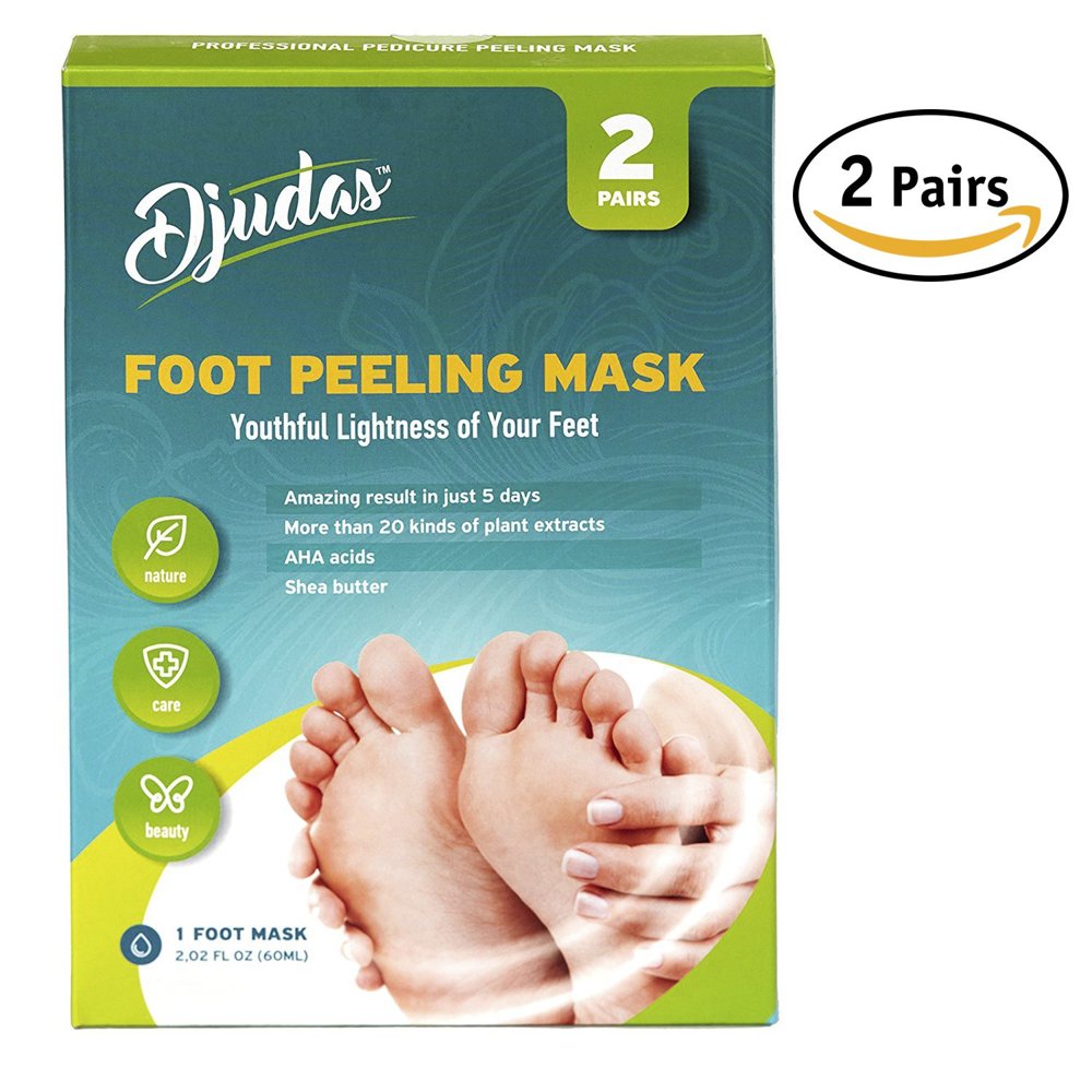 Foot peel exfoliating mask â€“ Effective Purederm peeling gel â