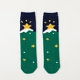 thumbnail image 4 of Baby Christmas Socks Cartoon Coral Velvet Stockings Children's Stockings Thickened Warm Sleeping Straight Socks, 4 of 6