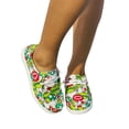 thumbnail image 5 of Grinch Shoes Grinch Decorations Grinch Shoes Toddler Floral Print Women's Sports Shoes Flat Breathable Shoes Women's Shoes, 5 of 5