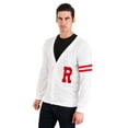 thumbnail image 1 of Deluxe Grease Rydell High Men's Plus Size Letterman Sweater, 1 of 3