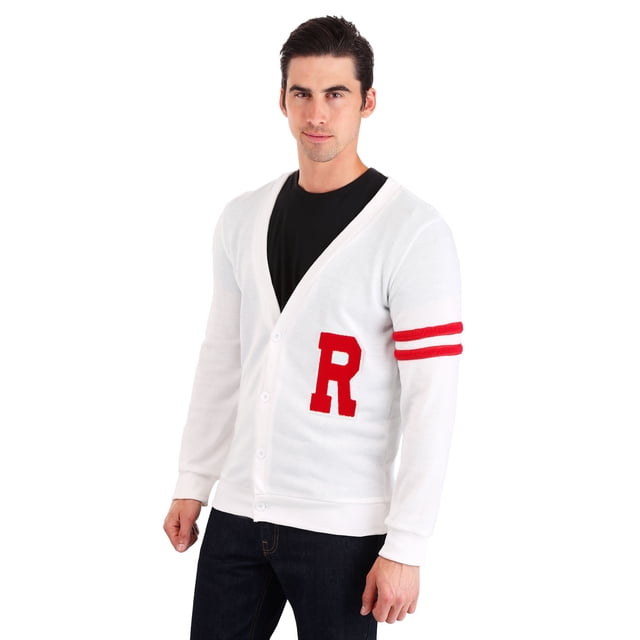 Deluxe Grease Rydell High Men's Plus Size Letterman Sweater
