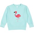 thumbnail image 2 of Inktastic Cute Flamingo Bird Toddler Sweatshirt, 2 of 4