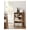 Rust Brown, variant on XC Bookshelf, 3-Tier Open Bookcase With Adjustable Storage Shelves, Floor Standing Unit, 9.4"D X 23.6"W X 31.8"H