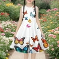 thumbnail image 1 of LOVZFMLL Robe de Princesse Imprimée pour Enfants et Filles de 4 à 14 Ans, Manches Longues, Col Rond, 1 of 7
