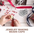 thumbnail image 2 of EeaseCA 150pcs Jewelry Making Beads Caps Simple Bracelet Necklace Making Beads Caps, 2 of 8