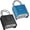 Black+Blue, variant on General Large Combination Padlock [One-Touch Unlocking], Heavy Duty Weatherproof Padlock, [High Security] Design of Hidden Password Suitable for Home, School, Garage, Gate, Fences, Grey