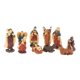 thumbnail image 1 of , elegante conjunto religioso de de , conjunto de pesebre de resina, decoración navideña, adorno de exhibición de Zulema Escena de Navidad, 1 of 8