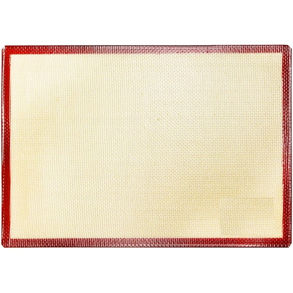 TrueCraftware- Silicone Rectangular Baking Mat 8-1/4" x 11-3/4" fits 1/4 Size Sheet Pan -Nonstick Baking Mat Counter Mat Dough Rolling Mat Oven Liner Reusable Oven Mat