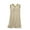 Green, variant on Women's Sleeveless Striped Modal Sleep Dress with Built-in Bra, Soft Nightgown Supportive Slip Dress