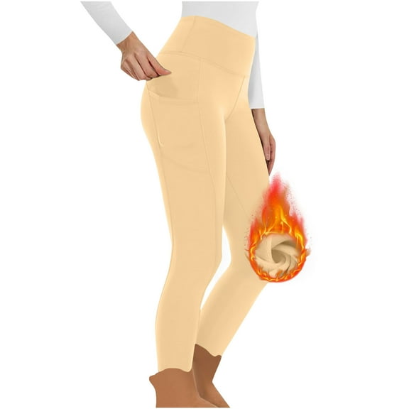 Admvng Womens Leggings Velvet Winter Tight Tight Stretch Fitness Pants Yoga Pants, Size XL-4XL