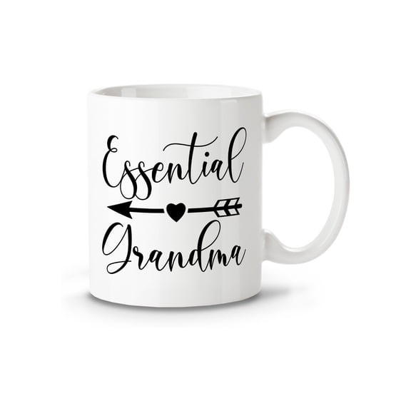 Essential Grandma Mug Grandma Tea Cup Gifts for Christmas Gifts for Birthday Nana Tea Cup Present Ceramic Cup