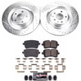 thumbnail image 3 of PowerStop Rear Z23 Evolution Sport Carbon-Fiber Ceramic Brake Pad and Drilled & Slotted Rotor Kit Fits: AUDI Select Models K6287, 3 of 10