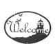 thumbnail image 1 of Lighthouse & Birds - Cartel de bienvenida mediano(WEL-177) Village Wrought Iron WEL-177, 1 of 1