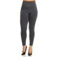 thumbnail image 2 of Women Sports Leggings with Fleece Lined Workout Running Pants, Charchol, Plus, 2 of 4