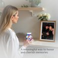 thumbnail image 7 of JAGASY Northern Lights Handmade Urn for Ashes Adult Male, Blue Urns for Human Ashes Keepsake, Starry Sky Decorative Urns for Sister, Mountain Small Cremation Urn for Brother, (3 Inch), 7 of 7