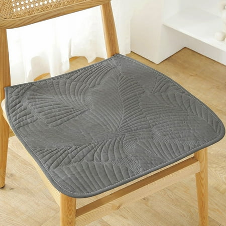 

XmhyTop-A 4pcs Cushion Garden Terrace Home Kitchen Office Thick Comfortable Cushion 15.74*15.74inch (Dark Grey)