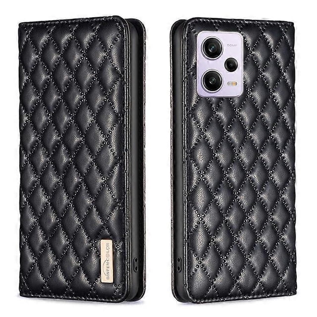BINFEN COLOR BF Style-16 PU Leather Cover Compatible For Xiaomi Redmi Note 12 Pro 5G / Note 12 Pro Speed 5G / Poco X5 Pro 5G Stand