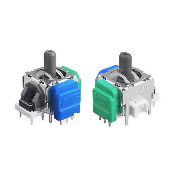 Hall Effect Analog Joystick Replacement for PS5 PS4 Xbox Switch Controllers - Anti-Drift 3D Joystick -1 Pair