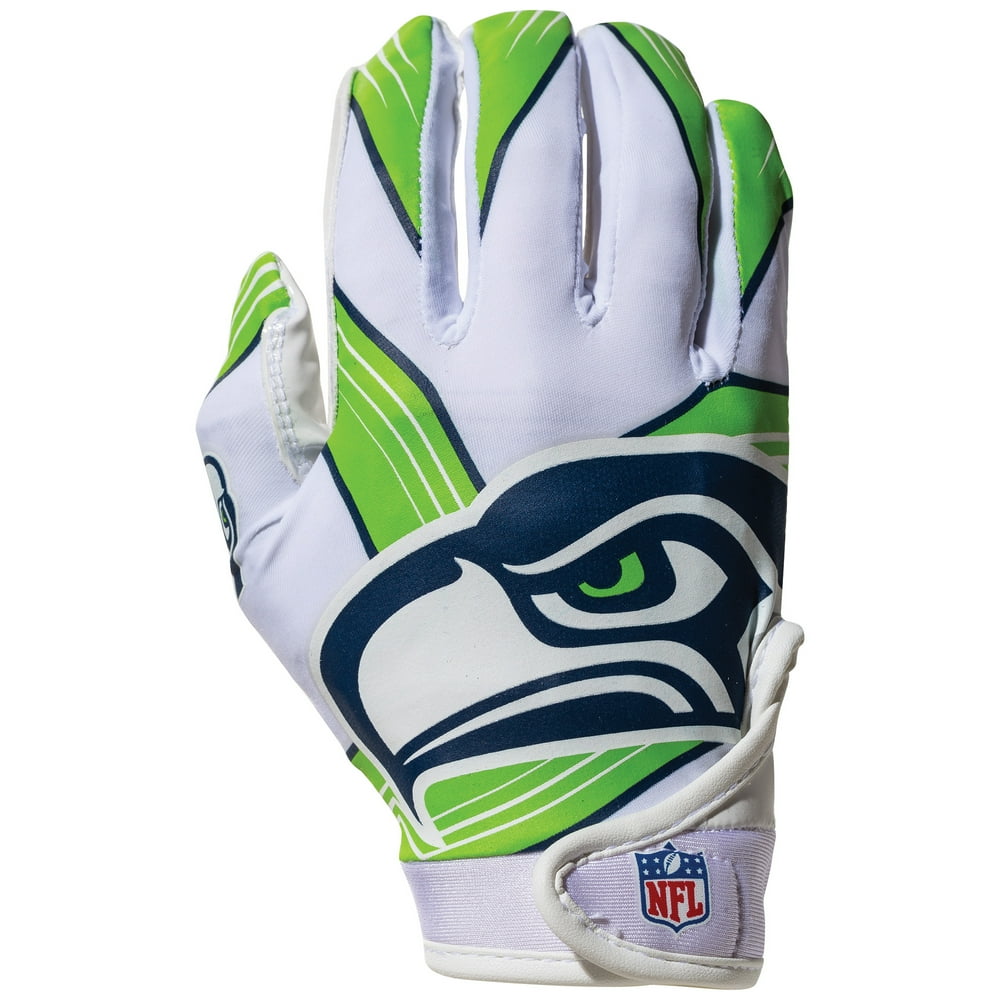 Franklin Sports NFL Seattle Seahawks Youth Football Receiver Gloves