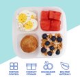 thumbnail image 3 of EasyLunchboxes - Bento Snack Boxes - Reusable 4-Compartment Food Containers for School, Work and Travel, Set of 10, (Classic), 3 of 8