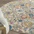 thumbnail image 6 of Nourison Passion Ivory/Multicolor 4' x Round Area Rug, Boho, Moroccan, Bed Room, Living Room, Dining Room, Kitchen, , Easy Cleaning, Non Shedding (4' Round), 6 of 8